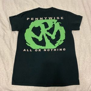 Pennywise all or nothing band T-shirt men’s small